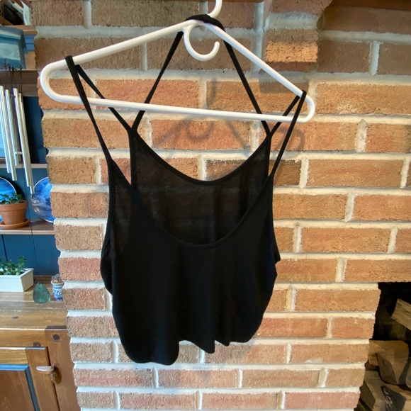 Black Strappy Cami - Picture 2 of 3